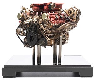 488 GTB ENGINE RUSTY (ミニカー)