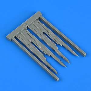 F-4B Phantom II LAU-7 Pylons (4 Pices) (for Tamiya) (Plastic model)