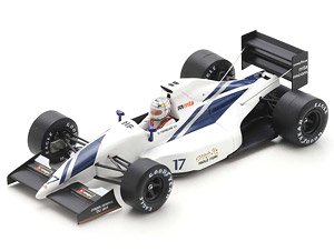 AGS JH25B No.17 Monaco GP 1991 Gabriele Tarquini (Diecast Car)