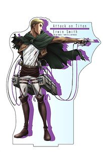 Attack on Titan Big Acrylic Stand Erwin (Anime Toy)