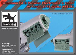 Grumman EA 6 Prowler Electronics Radar (for Kinetic) (Plastic model)