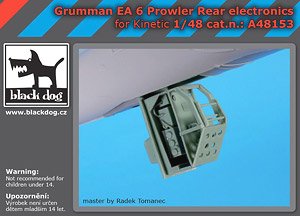 Grumman EA 6 Prowler Rear Electronic (for Kinetic) (Plastic model)