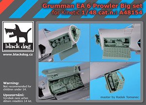 Grumman EA 6 Prowler Big Set (for Kinetic) (Plastic model)