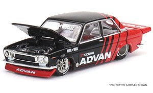 ダットサン 510 プロストリート ADVAN (左ハンドル) (ミニカー)