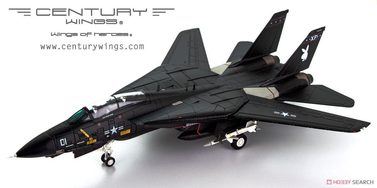 F-14A アメリカ海軍 第4試験評価飛行隊「エバリュエイターズ」 1985年 ポイントマグー基地 XF01 「ヴァンディ1」 (完成品飛行機) 商品画像1