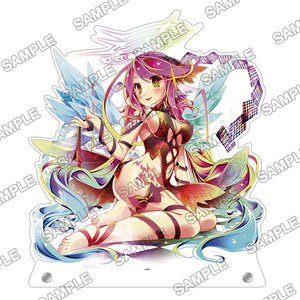[No Game No Life] 10th Anniversary Big Acrylic Figure Jibril (Anime Toy)