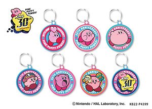 Kirby`s Dream Land 30th Embroidery Key Ring Collection Vol.4 (Set of 7) (Anime Toy)