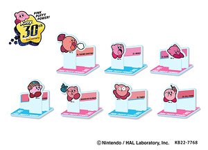 Kirby`s Dream Land 30th Acrylic Stand Collection Vol.4 (Set of 7) (Anime Toy)