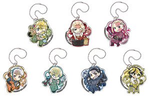 Pita! Deformed Tokyo Revengers Bike Maintenance Acrylic Key Ring (Set of 7) (Anime Toy)