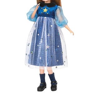 Clothes Licca LW-16 Starry Night (Licca-chan)