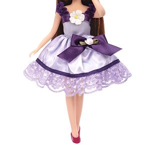 Clothes Licca LW-03 Grape Ribbon Flower (Licca-chan)