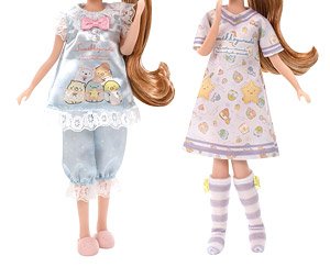 Clothes Licca Sumikko Gurashi Pajama Party Set (Licca-chan)