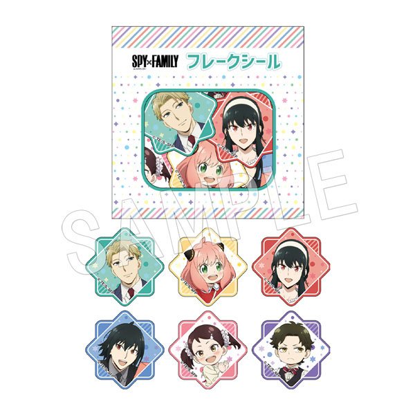 SPY×FAMILY フレークシールセット (キャラクターグッズ) 商品画像1