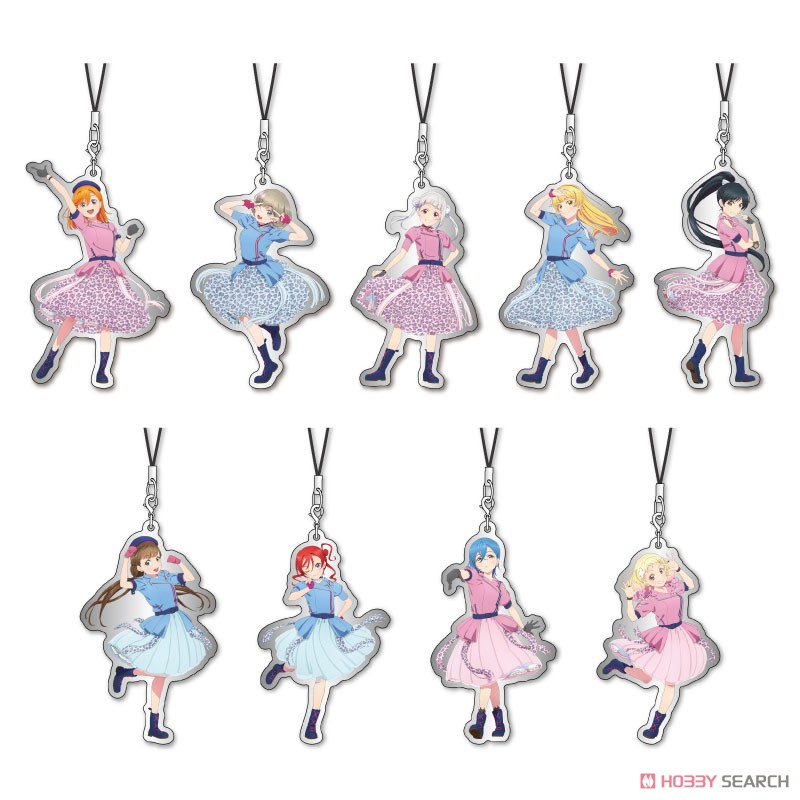 ラブライブ！スーパースター!! メタルチャームストラップ Vol.5 (9個セット) (キャラクターグッズ) 商品画像1