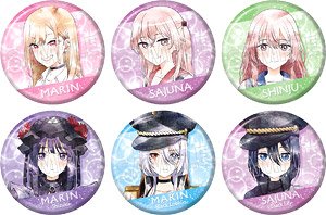 My Dress-Up Darling Chara Badge Collection Art-Pic (Set of 6) (Anime Toy)