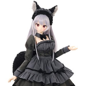 48cm Original Doll Iris Collect Reira / Welcome to Mofumofu Cafe (Full Moon Wolf Maid Ver.) (Fashion Doll)