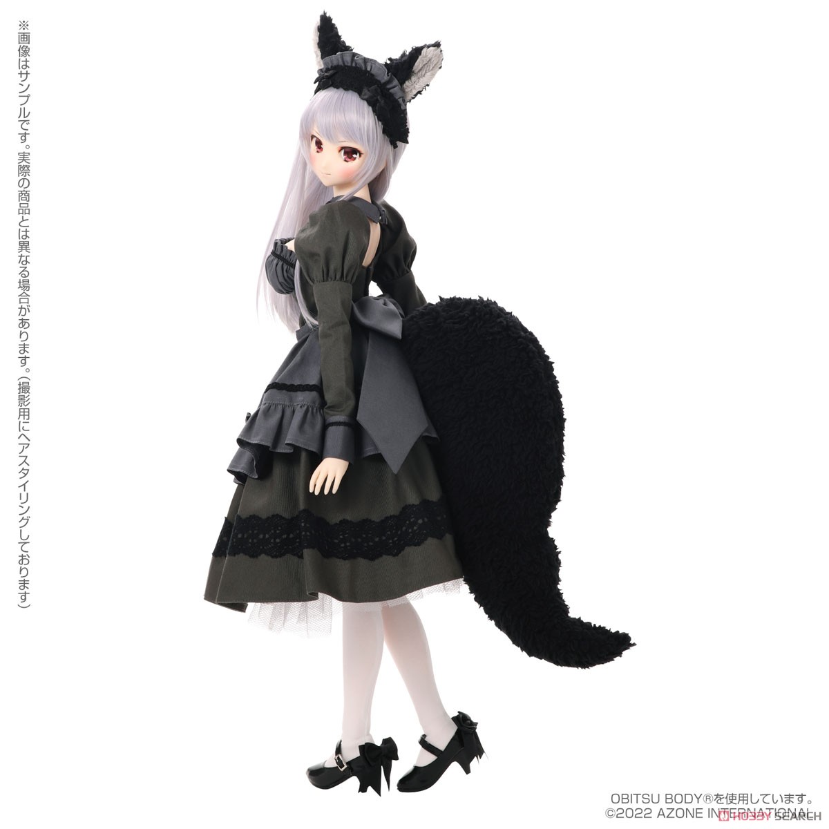 48cmオリジナルドール Iris Collect レイラ / もふもふカフェへようこそ♪ (満月のオオカミメイドver.) (ドール) 商品画像2
