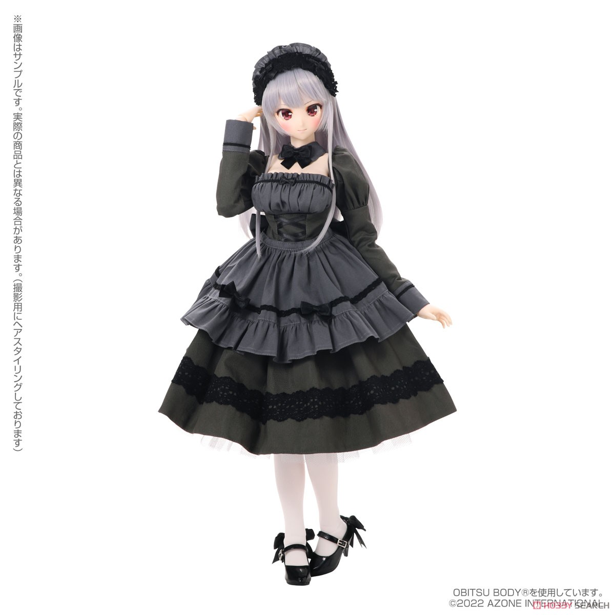 48cmオリジナルドール Iris Collect レイラ / もふもふカフェへようこそ♪ (満月のオオカミメイドver.) (ドール) 商品画像3