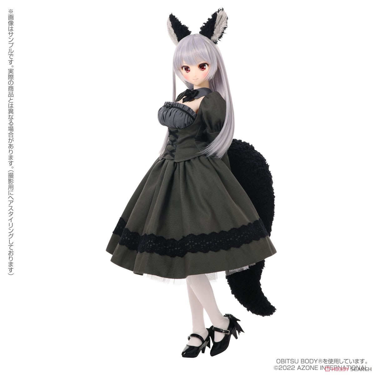 48cmオリジナルドール Iris Collect レイラ / もふもふカフェへようこそ♪ (満月のオオカミメイドver.) (ドール) 商品画像5