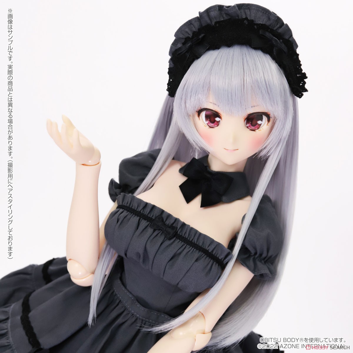 48cmオリジナルドール Iris Collect レイラ / もふもふカフェへようこそ♪ (満月のオオカミメイドver.) (ドール) 商品画像6
