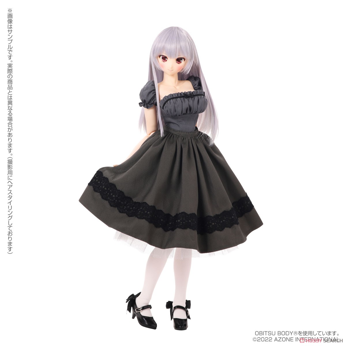 48cmオリジナルドール Iris Collect レイラ / もふもふカフェへようこそ♪ (満月のオオカミメイドver.) (ドール) 商品画像9