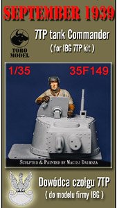 September 1939 - 7TP Tank Commander (for IBG 7TP Kit) (Plastic model)
