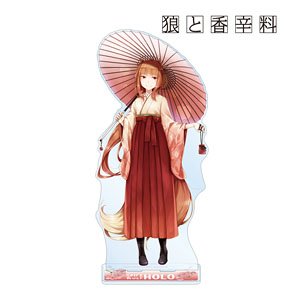 Spice and Wolf Jyuu Ayakura [Especially Illustrated] Holo Hakama Ver. 1/7 Scale Big Acrylic Stand (Anime Toy)