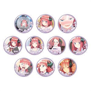 五等分の花嫁∬ ピックアップキャラトレーディング缶バッジ 中野二乃 (10個セット) (キャラクターグッズ)