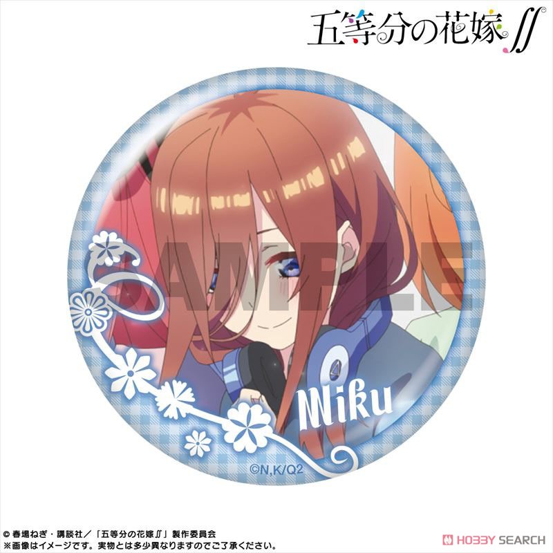 五等分の花嫁∬ ピックアップキャラトレーディング缶バッジ 中野三玖 (10個セット) (キャラクターグッズ) 商品画像5