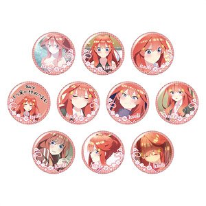 五等分の花嫁∬ ピックアップキャラトレーディング缶バッジ 中野五月 (10個セット) (キャラクターグッズ)