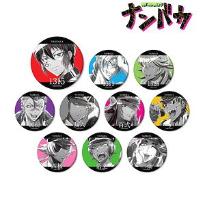 TVアニメ「ナンバカ」 トレーディング Ani-Art BLACK LABEL マット缶バッジ (10個セット) (キャラクターグッズ)