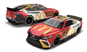 `カート・ブッシュ` #45 マクドナルド TOYOTA カムリ NASCAR 2022 ネクストジェネレーション (ミニカー)