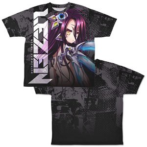 ノーゲーム・ノーライフ ゼロ シュヴィ 両面フルグラフィックTシャツ Ver.4.0 BLACK XL (キャラクターグッズ)