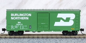 073 00 330 (N) 40` Standard Box Car, Single Door, Full Ladders, w/o Roofwalk Burlington Northern RD# BN 189070 (Model Train)