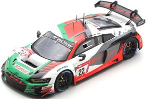 Audi R8 LMS GT3 No.22 Audi Sport Team Car Collection by Lionspeed 4th 24H Nurburgring 2022 (ミニカー)