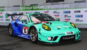 Porsche 911 GT3 R No.33 Falken Motorsports 9th 24H Nurburgring 2022 (ミニカー)
