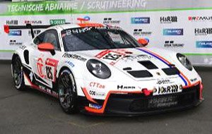 Porsche 911 GT3 CUP No.125 Huber Motorsport 24H Nurburgring 2022 (ミニカー)