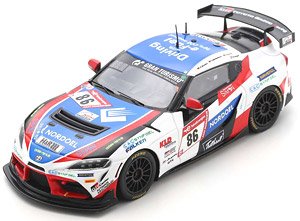 Toyota GR Supra GT4 No.86 Toyota Gazoo Racing Europe 3rd AT class 24H Nurburgring 2022 (ミニカー)