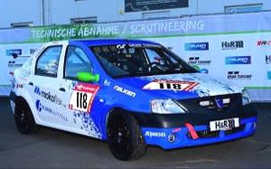 Dacia Logan No.118 Team SwiftWing.de 24H Nurburgring 2022 (ミニカー)