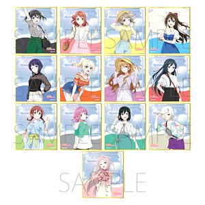 Love Live! Nijigasaki High School School Idol Club Mini Colored Paper Collection Summer Uniform (Set of 13) (Anime Toy)