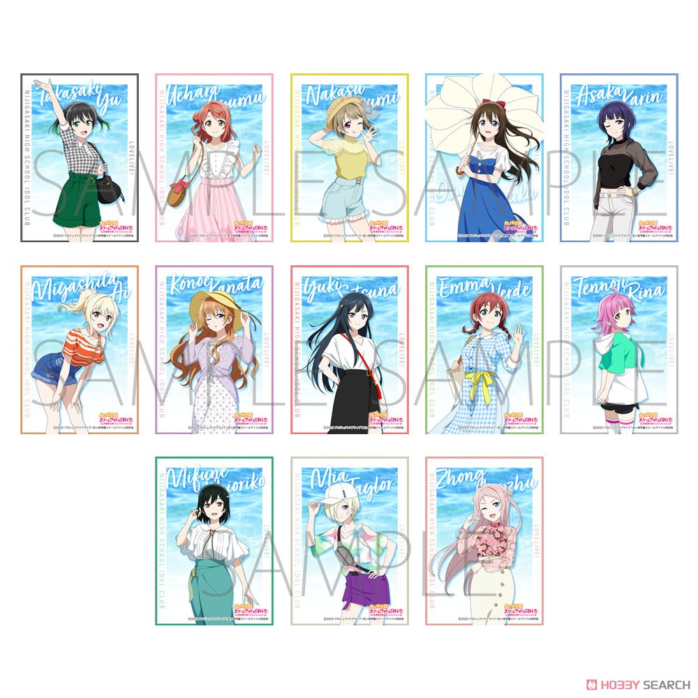 ラブライブ！虹ヶ咲学園スクールアイドル同好会 ブロマイドコレクション 夏服 (13個セット) (キャラクターグッズ) 商品画像14