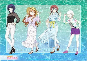 Love Live! Nijigasaki High School School Idol Club Acrylic Art Panel Summer Uniform 3nd Grader (Anime Toy)