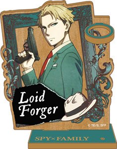 SPY×FAMILY ヴィンテージシリーズ ウッドプレートペンスタンド ロイド・フォージャー (キャラクターグッズ)