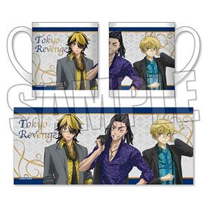 Mug Cup Tokyo Revengers Baji & Chifuyu & Kazutora Dress Shirt Ver. (Anime Toy)