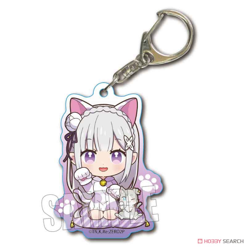 トレーディングアクリルキーホルダー Re:ゼロから始める異世界生活 まねきねこ (7個セット) (キャラクターグッズ) 商品画像8