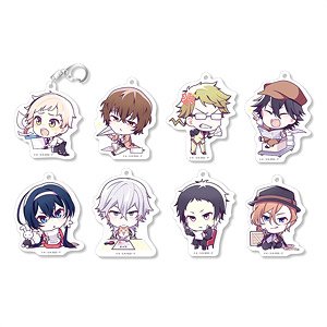 Bungo Stray Dogs Acrylic Key Ring Job Collection (Set of 8) (Anime Toy)