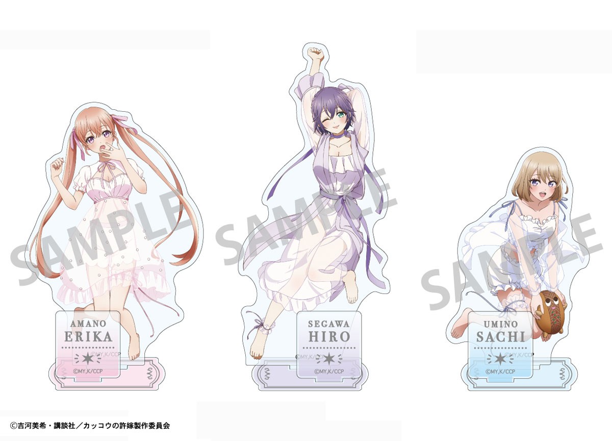 カッコウの許嫁 アクリルスタンド 瀬川ひろ ネグリジェ (キャラクターグッズ) その他の画像1