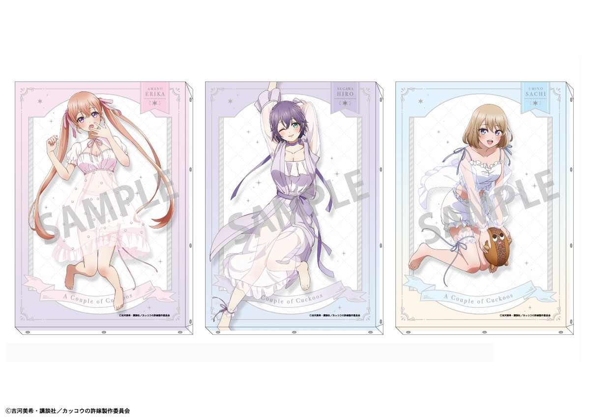 カッコウの許嫁 キャンバスアート 海野幸 ネグリジェ (キャラクターグッズ) その他の画像1