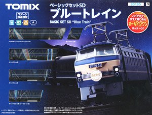 Basic Set SD `Blue Train` (5-Car Set) (Track Layout Pattern A) (Model Train)
