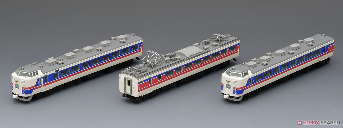 J.R. Limited Express Series 485-1000 `Kamosika` Set (3-Car Set) (Model Train) Item picture10
